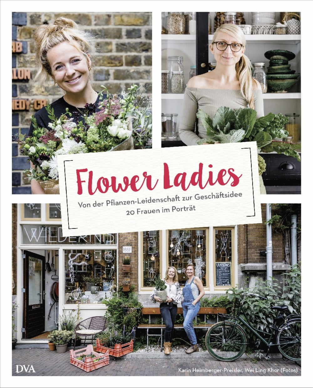 20 Flower Ladies im Porträt und Buchvorstellung