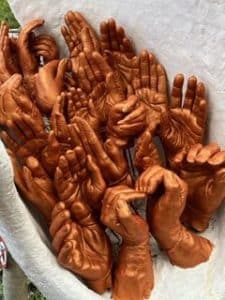 Betende Hände Skulptur